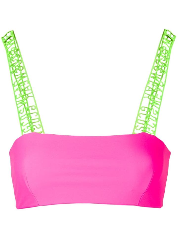Gcds Logo Bandeau Top - Pink
