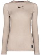 1017 Alyx 9sm X Nike Fitted Logo Top - Neutrals