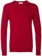 Etro Long Sleeve Knitted Sweater - Red