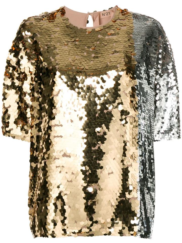 No21 Blouse - Metallic