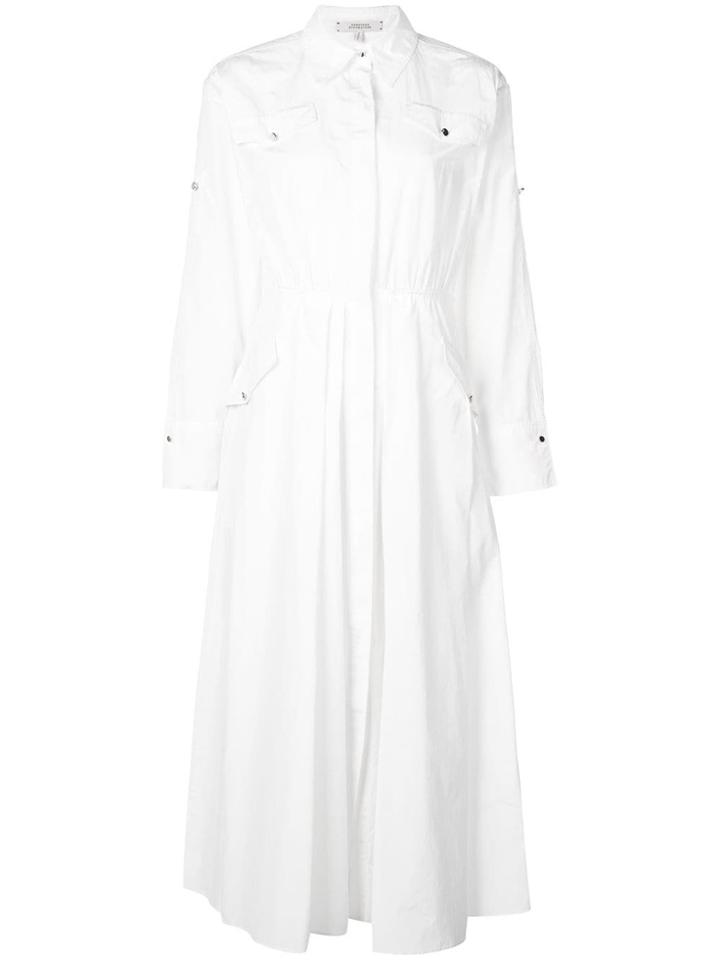 Dorothee Schumacher Flared Shirt Dress - White