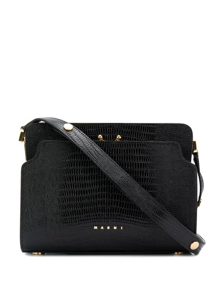 Marni Trunk Cross-body Bag - Black