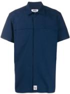 A.p.c. Shortsleeved Shirt - Blue