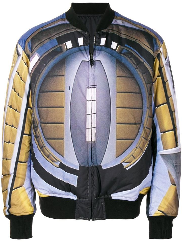 Undercover 2001: A Space Odyssey Print Bomber Jacket - Black