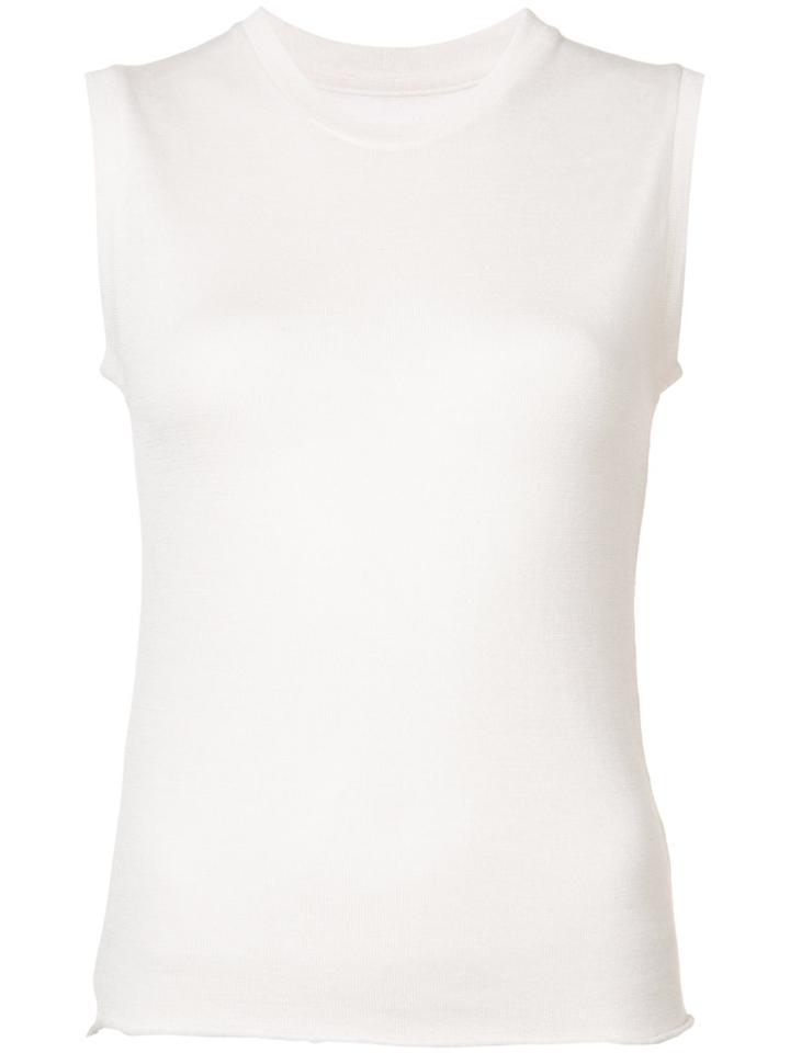 The Elder Statesman - Royal Muscle Knitted Top - Women - Silk/cashmere - Xs, White, Silk/cashmere