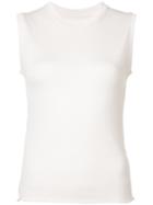 The Elder Statesman - Royal Muscle Knitted Top - Women - Silk/cashmere - Xs, White, Silk/cashmere