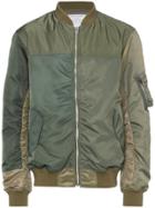 Children Of The Discordance Ma-1 Panelled Bomber Jacket - Green