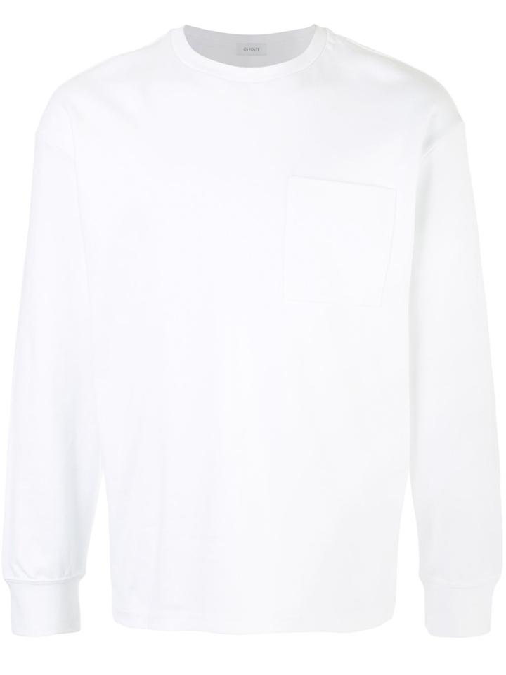En Route Chest Pocket Sweatshirt - White
