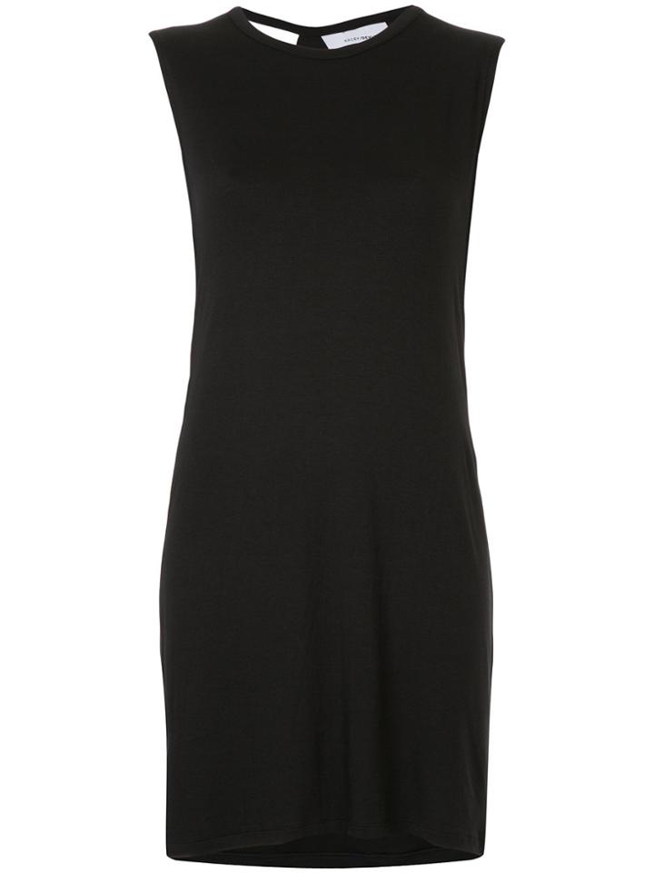 Kacey Devlin Back Cut-out Dress - Black