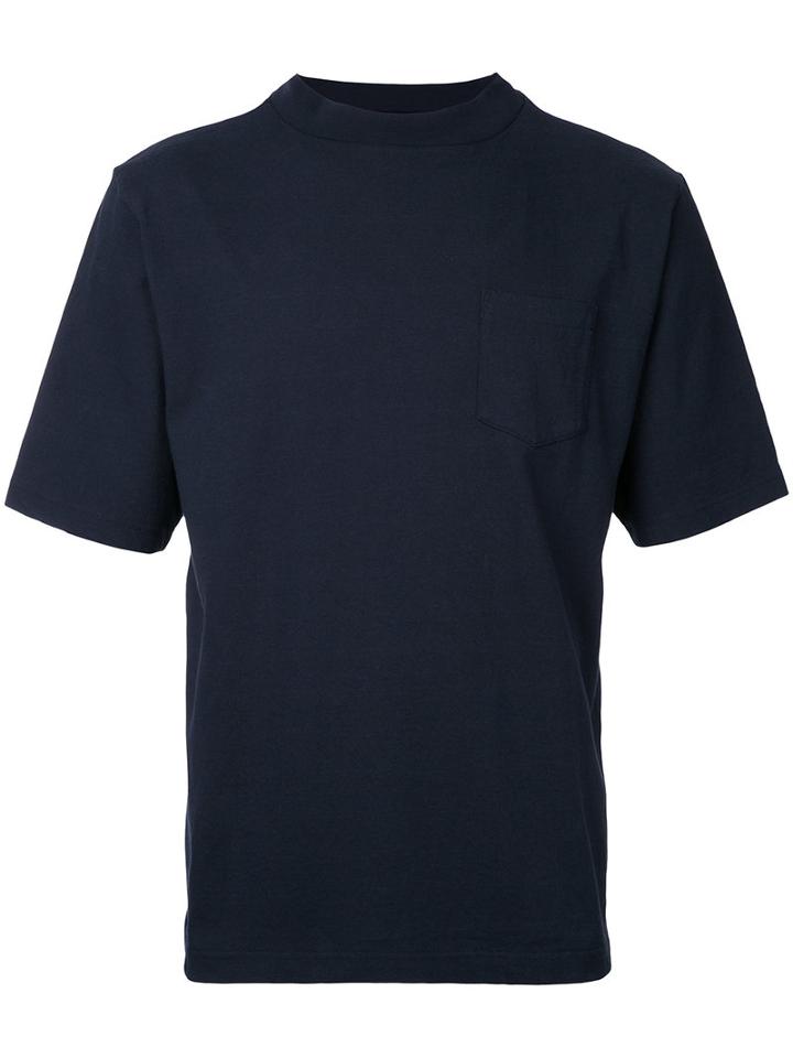 Sacai - High Neck T-shirt - Men - Cotton - Iii, Grey, Cotton