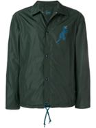 Ps By Paul Smith Dino Print Coach Jacket - Green