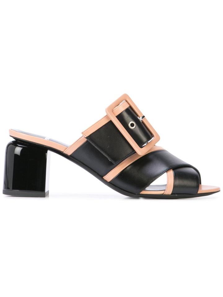 Pierre Hardy Gae Mules - Black