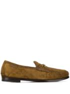 Tom Ford Chain Detail Loafers - Brown