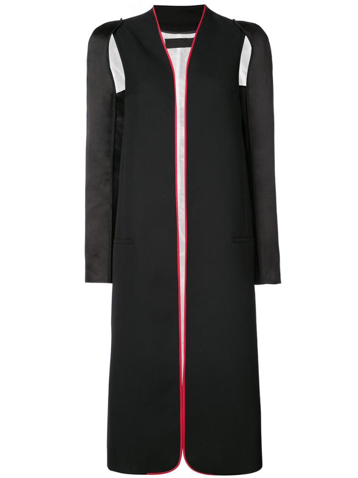 Haider Ackermann Cutout Cape Coat - Black