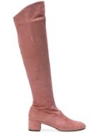 L'autre Chose Over The Knee Boots - Pink