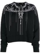 Marcelo Burlon County Of Milan Graphic Sweatshirt - Black