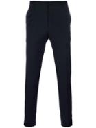 Paul Smith Slim Fit Tailored Trousers, Men's, Size: 36, Blue, Wool/cupro