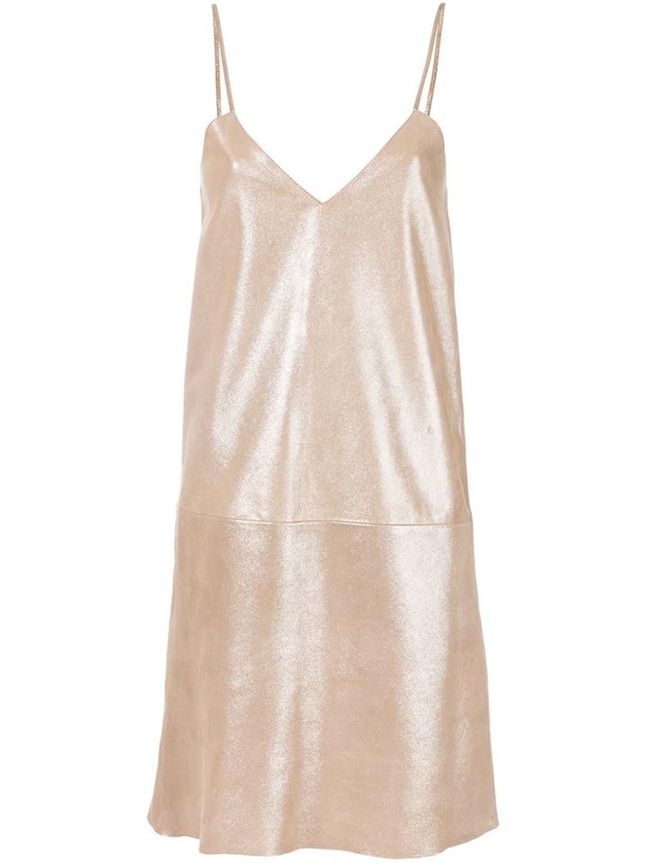 Manokhi V-neck Short Slip Dress