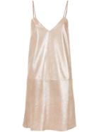 Manokhi V-neck Short Slip Dress