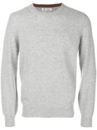 Brunello Cucinelli Long Sleeved Sweatshirt - Grey