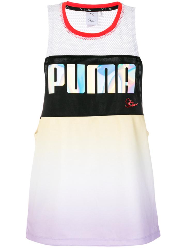 Puma X Sophia Webster Gradient Tank Top - White