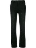 Frame Denim Embellished Jeans - Black