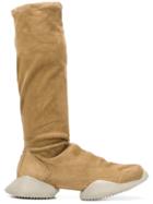 Adidas By Rick Owens Platform Knee-length Boots - Nude & Neutrals