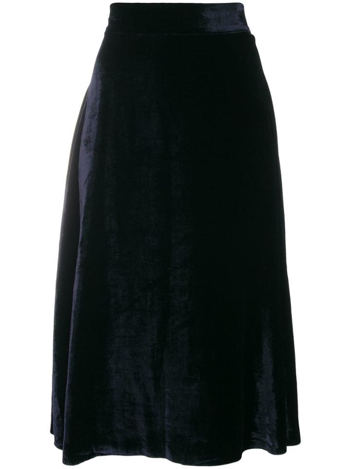 Roberto Collina Full Flared Skirt - Blue