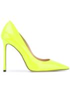 Jimmy Choo 'romy' Stiletto Pumps - Yellow & Orange