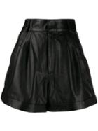 Manokhi Flared Shorts - Black