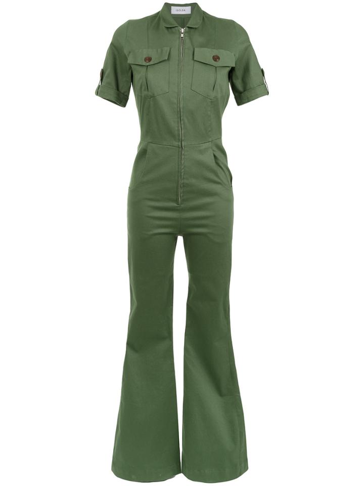 Isolda Margaret Jumpsuit - Green