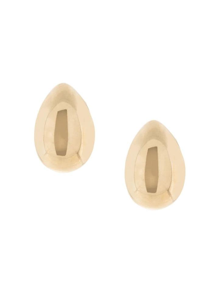 Fjord Chunky Mirrored Earrings - Gold