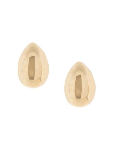 Fjord Chunky Mirrored Earrings - Gold