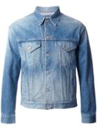 Doublet Contrast Back Denim Jacket, Men's, Size: Large, Blue, Cotton