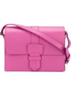 Salvatore Ferragamo Altea Crossbody Bag, Women's, Pink/purple, Calf Leather