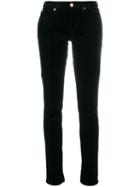 7 For All Mankind Skinny Fit Cord Trousers - Black