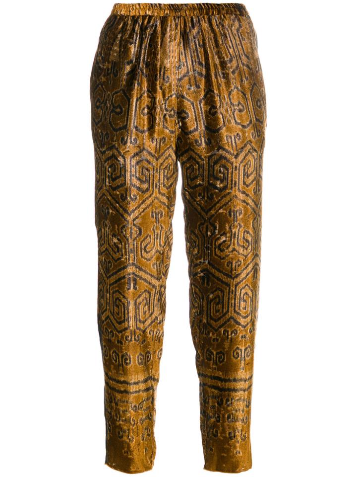 Forte Forte Cropped Trousers - Brown