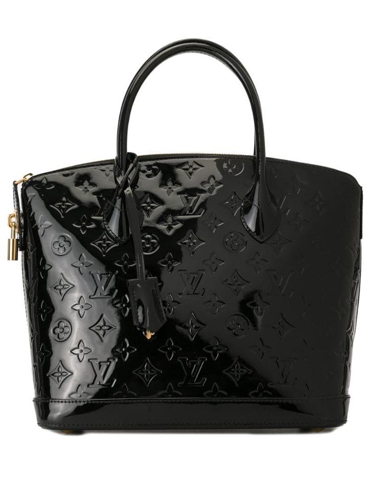 Louis Vuitton Pre-owned Vernis Lockit Pm Handbag - Black