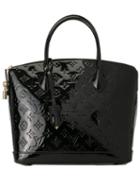 Louis Vuitton Pre-owned Vernis Lockit Pm Handbag - Black
