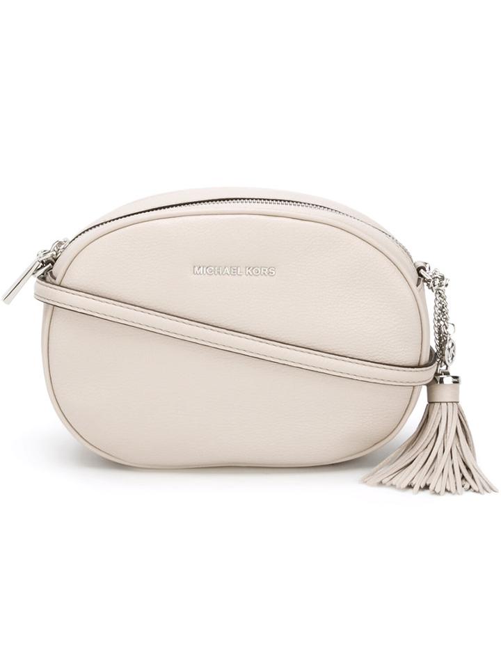 Michael Kors Ginny Shoulder Bag, Women's, Nude/neutrals, Leather