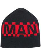 Junya Watanabe Man Man Knitted Beanie - Black