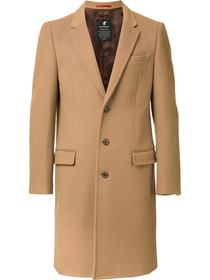 Loveless Classic Mid Coat - Brown