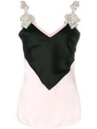 Christopher Kane Diamond Cami Top - Pink & Purple