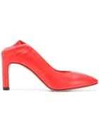 Officine Creative Pointed Toe Pumps - Red