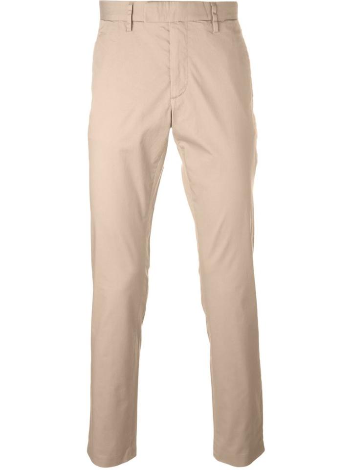 Michael Kors Straight Leg Chinos, Men's, Size: 30, Nude/neutrals, Cotton/spandex/elastane