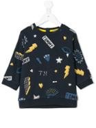 Tommy Hilfiger Junior - Printed Knitted Top - Kids - Cotton - 2 Yrs, Blue
