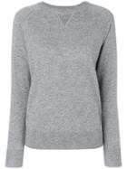 Theory Raglan Jumper - Grey