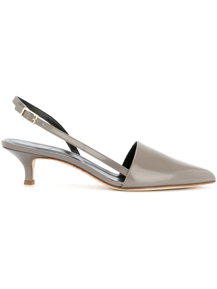 Tibi Simon Pumps - Grey