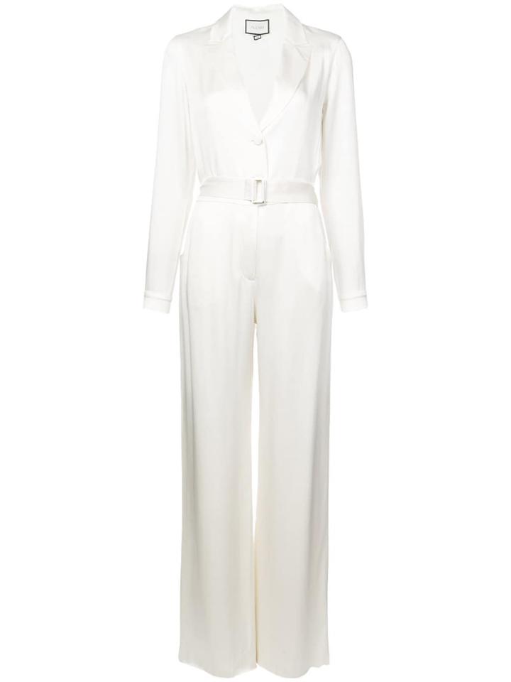 Alexis Belted Jumpsuit - Nude & Neutrals