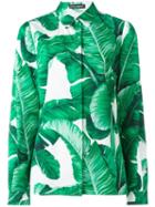 Dolce & Gabbana Banana Leaf Print Shirt